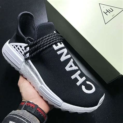 chanel x adidas pharrell hu nmd|pharrell x chanel x nmd.